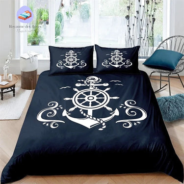 Housse de Couette Pirate Noir